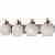 Бра N-Light 570-4N-WHT satin nickel / white