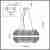 Подвесная люстра Odeon Light Ida 4639/8