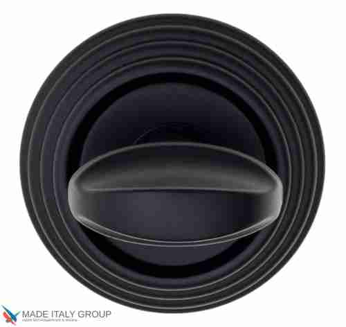 Фиксатор поворотный на круглом основании Fratelli Cattini WC-2 D8-NM матовый черный