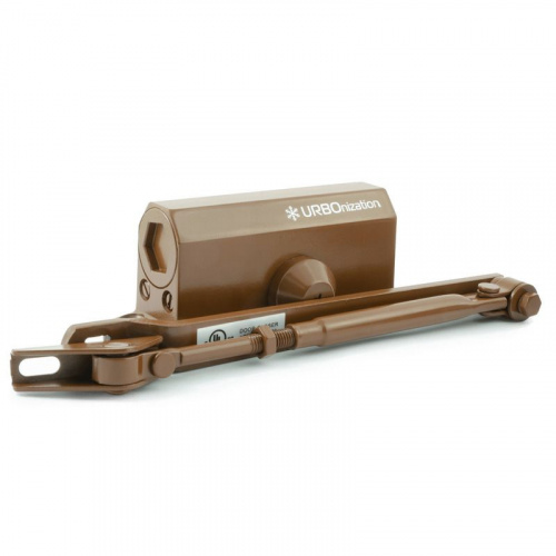 Доводчик дверной морозостойкий НОРА-М 510 URBOnization (15-60 кг) коричневый