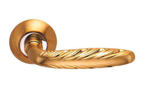 Ручка дверная межкомнатная ARCHIE S010 167II матовое золото