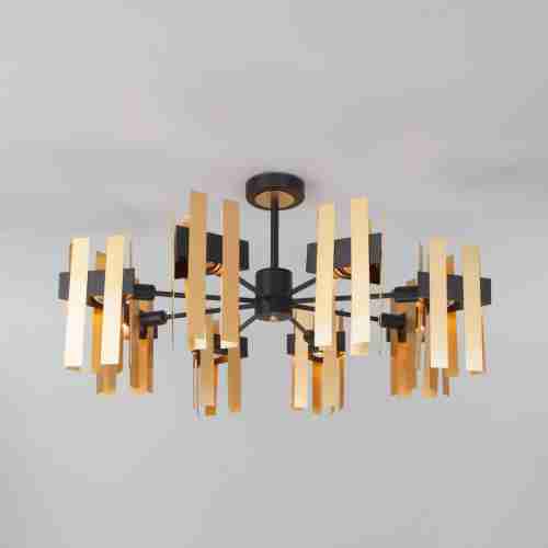 Потолочная люстра Eurosvet Spada 70116/8 черный