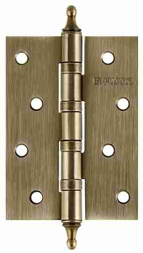 Комплект 8 шт. - Петля универсальная Fuaro 4BB/A/BL 100x75x2,5 AB (бронза) БЛИСТЕР