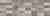 Плитка керамическая Lasselsberger Fiori Grigio Мозаика темно-серая 1064-0048 / 1064-0103 декор 20х60