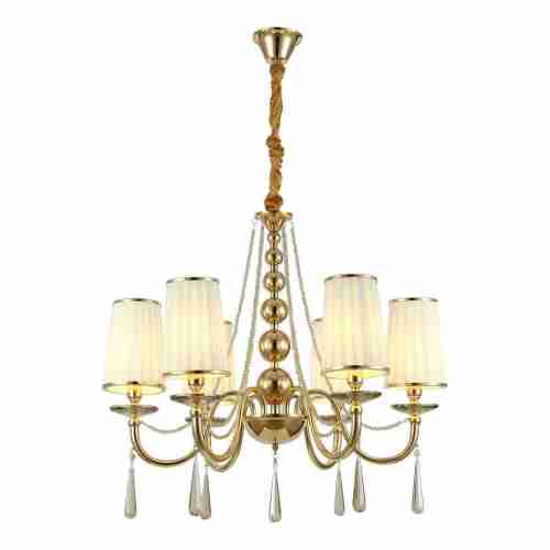 Подвесная люстра Lumina Deco Fabione LDP 1200-6 F.GD