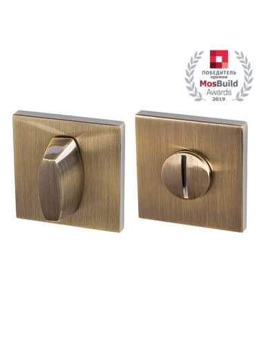 Комплект: Ручки Armadillo TORSO USS AB-7 + Завертка BK6.K.USS52 AB-7 бронза