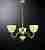 Подвесная люстра Reccagni Angelo L 6358/3