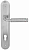 Ручка дверная Extreza BENITO (Бенито) 307 на планке PL05 CYL матовый хром F05