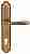 Ручка дверная Extreza ALDO (Альдо) 331 на планке PL03 CYL матовая бронза F03
