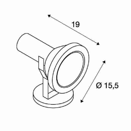 Прожектор уличный SLV Nautilus 229100