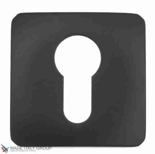 Накладка под цилиндр на квадратном основании COLOMBO CC23-C03 матовый черный (2 шт)