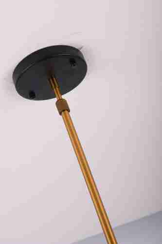 Подвесная люстра Lumina Deco Belmonti LDP D017-5 BK