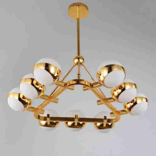 Подвесная люстра Lumina Deco Optimus LDP 6038-9 GD