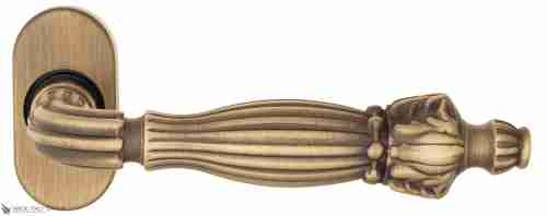 Дверная ручка для профильных дверей Venezia "OLIMPO" EP матовая бронза