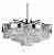Подвесная люстра Newport 4356+3/C Chrome М0062732