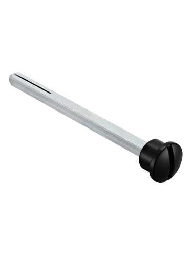 Четырехгранник Morelli Luxury LUX-SPINDLE-WC 110 NERO 110мм с кнопкой, цвет черный