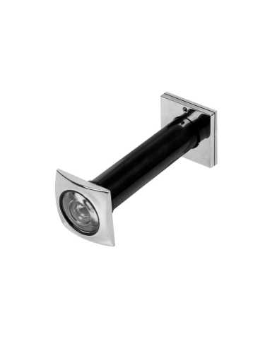 Глазок Ajax (Аякс) дверной, оптика пластик DVK-4/70-130 CP хром