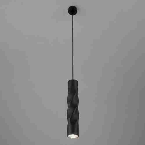 Подвесной светодиодный светильник Eurosvet Scroll 50136/1 LED черный