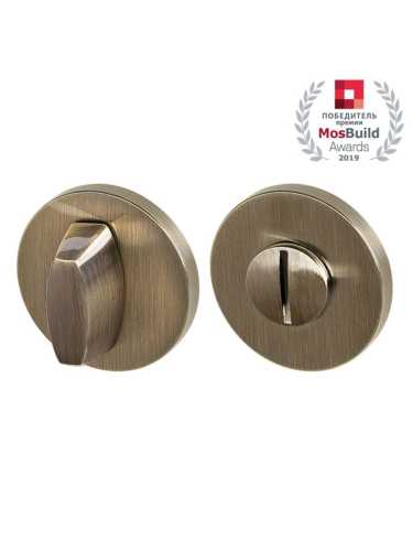 Комплект: Ручки Armadillo FLAME URS AB-7 + Завертка BK6.R.URS52 AB-7 бронза