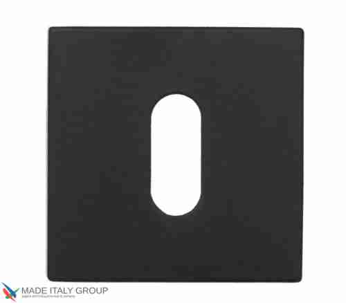 Накладка под ключ буратино на квадратном основании Fratelli Cattini KEY 8-NM матовый черный 2 шт.