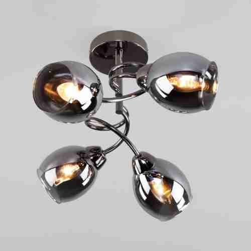 Потолочная люстра Eurosvet Roselyn 30171/4 черный жемчуг