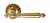 Ручка дверная межкомнатная Venezia Pellestrina D4 французское золото+коричневый