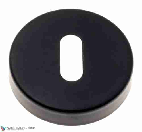 Накладка под ключ буратино на круглом основании Fratelli Cattini KEY 7-NM матовый черный 2 шт.