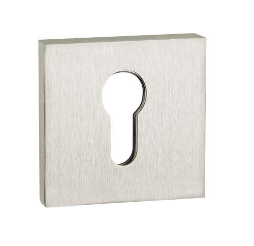 Накладка квадратная на цилиндр PUERTO INET AL 03 PW жемчужный