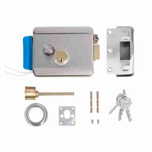 Замок Fuaro (Фуаро) накладной электромеханический FUARO-2369 INOX