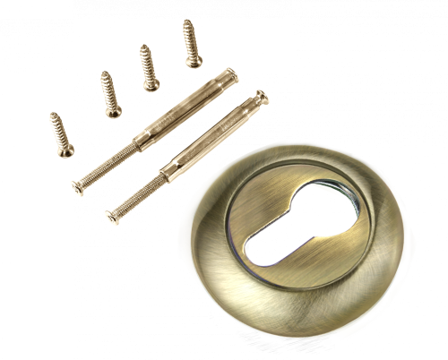 Накладка на цилиндр TIXX IN TIXX ET 08 AB бронза античная