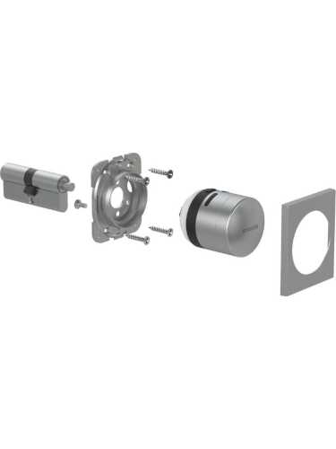 Декоративная накладка SLIM DS.RT01.08 СP хром