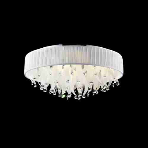 Светильник потолочный круглый Crystal Lamp X1681-9WH