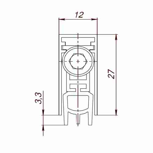 Автоматический порог EASY BLOCK U/820