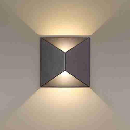 Уличный настенный светодиодный светильник Odeon Light Tibro 3907/10WL