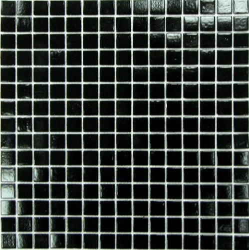 Мозаика Bonaparte стекло с камнем Simple Black 4х20х20 32,7х32,7