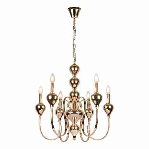 Подвесная люстра iLamp Lady 88003-6 GD