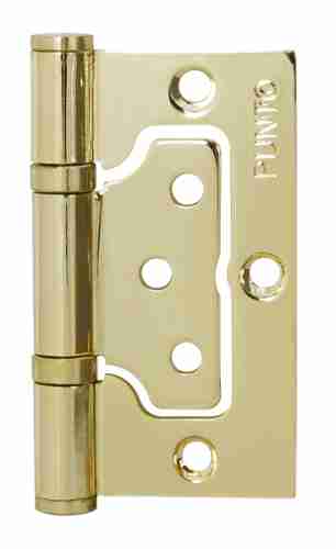 Комплект 4 шт. - Петля универсальная без врезки Punto 200-2B 75x2,5 PB латунь