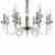 Подвесная люстра iLamp Vibe P9474-8+4 Nickel