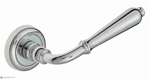 Дверная ручка Venezia "CLASSIC" D1 полированный хром