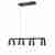 Подвесной светильник Vele Luce Negro VL7102P08 Подвесной светильник Vele Luce Negro VL7102P08