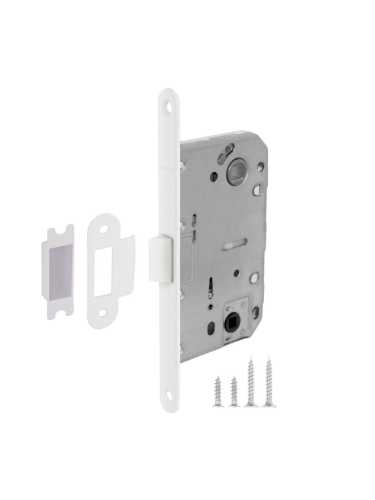 Ручка дверная Fuaro (Фуаро) межкомнатная K.DM51.Straight (Straight DM) WH-19 белый  Набор 3