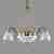 Люстра подвесная Elvan HKP-89749-3+2