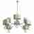 Подвесная люстра Divinare 4069/02 LM-8