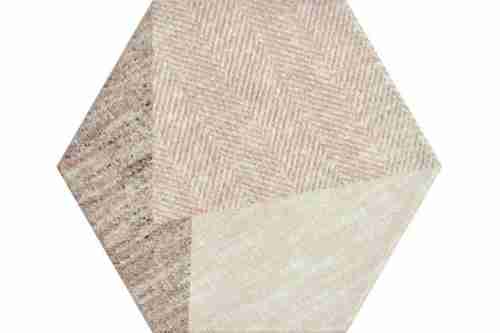 Плитка керамическая Paradyz Esagon Linium Beige C настенная 19,8х17,1