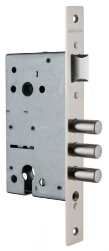 Корпус врезного замка с защёлкой Гардиан ЗВ 12.11 /123:34/