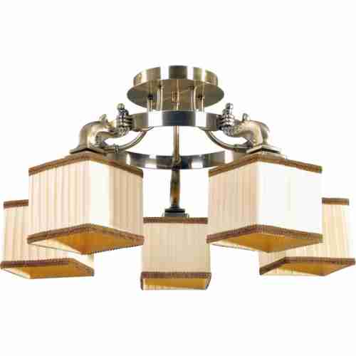 Люстра потолочная N-Light 314-05-53 бронза