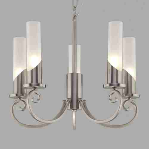 Подвесная люстра Eurosvet Banci 60117/5 никель