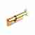 Цилиндр для замка ключ / вертушка Kale Kilit 164GM-80(30+10+40C)-C-BP-3KEY-STB 164GM000024 золото
