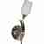 Бра N-Light BX-0808/1B матовый хром+французское золото