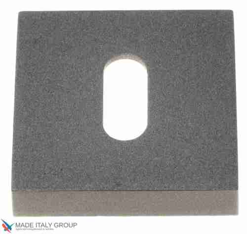 Накладка под ключ буратино на квадратном основании Fratelli Cattini KEY 8-GA антрацит серый 2 шт.